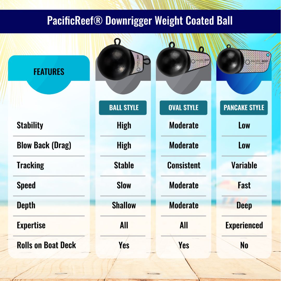 Pancake Downrigger Weight